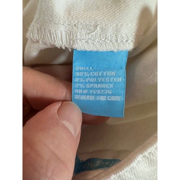 J.McLaughlin Hadleigh Jean White Cropped Wide Leg Pants Size 8 NWT Resortwear - Picture 5 of 5